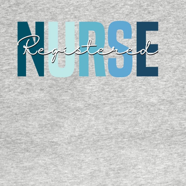 Vintage Registered Nurse RN Nursing Nurse Day and Nurse Week by Flow-designs